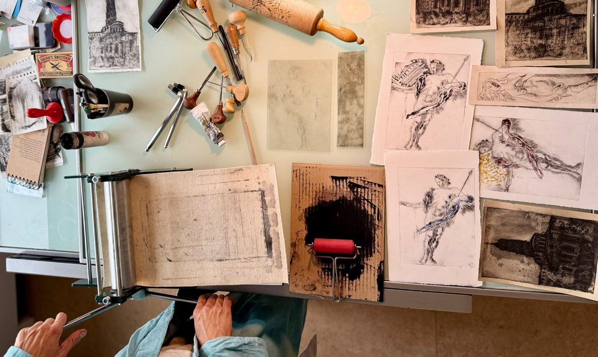 Fine art print - 3h linocut sessions