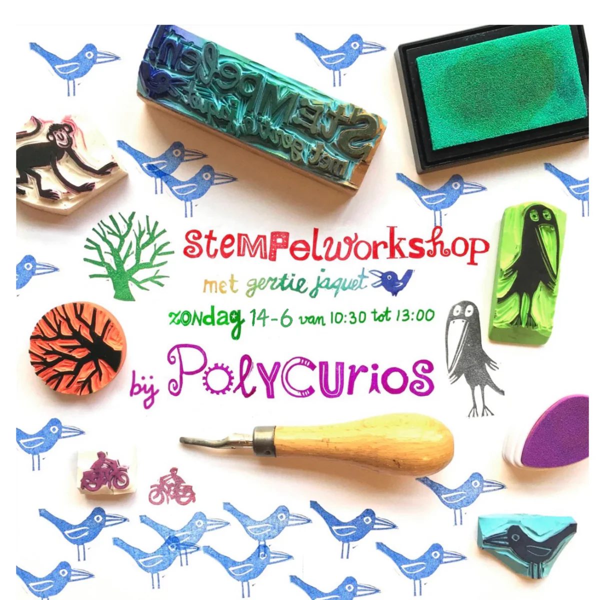 Make your own stamps with Gertie Jaquet - Image 1