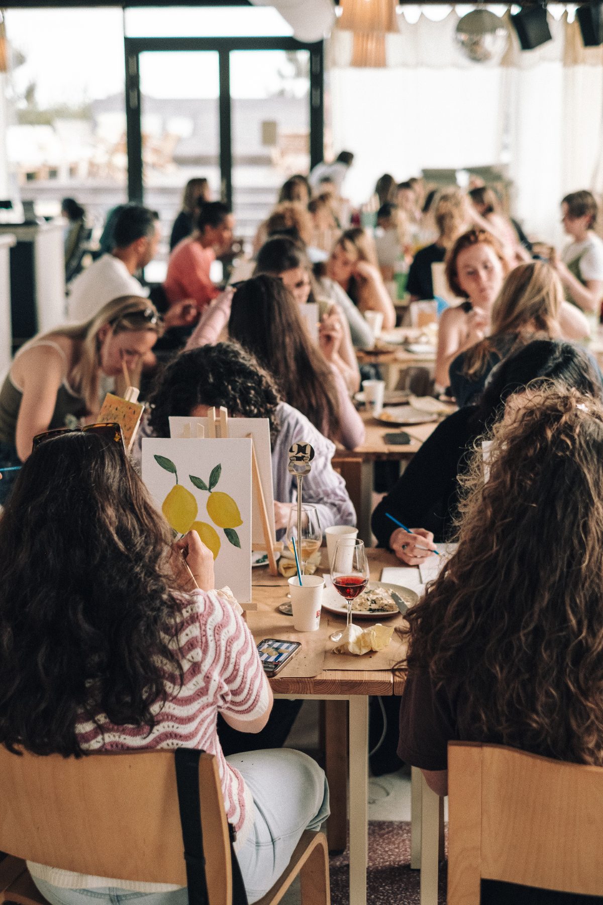 Paint & Sip: Flow & Fun in Acrylics